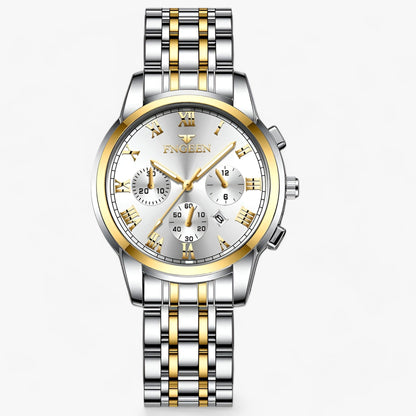 Elegant Stainless Steel Ladies Watch