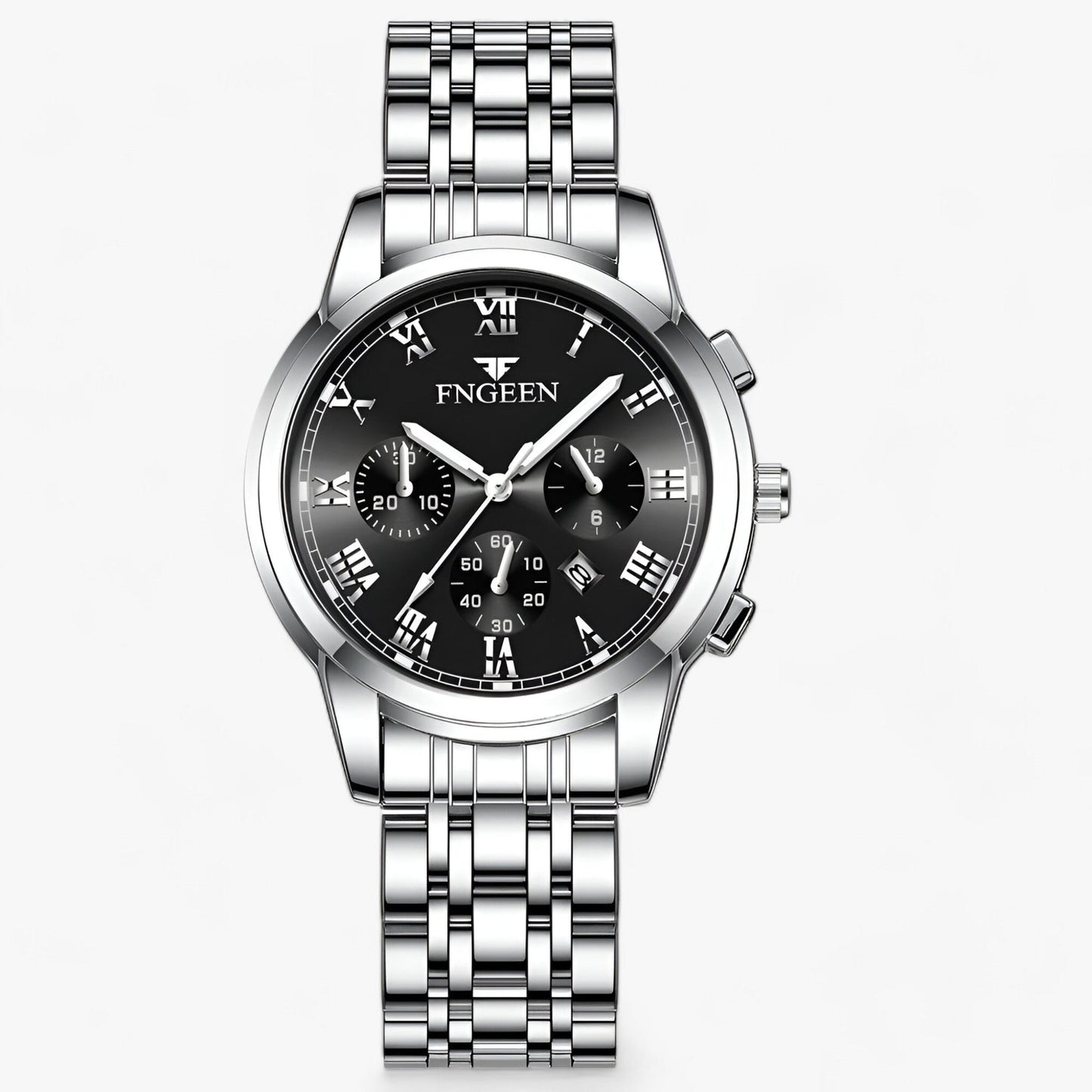Elegant Stainless Steel Ladies Watch