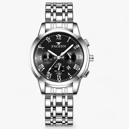 Elegant Stainless Steel Ladies Watch