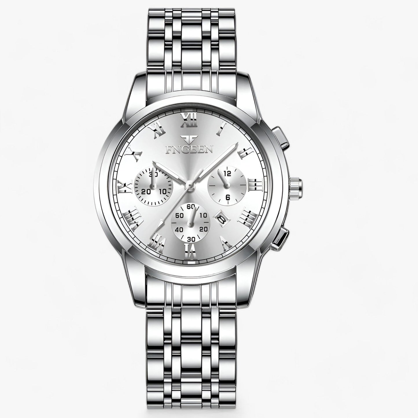 Elegant Stainless Steel Ladies Watch