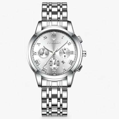 Elegant Stainless Steel Ladies Watch