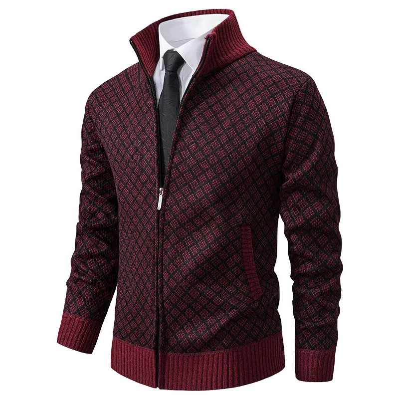 Premium Men's Cable Knit Sweater