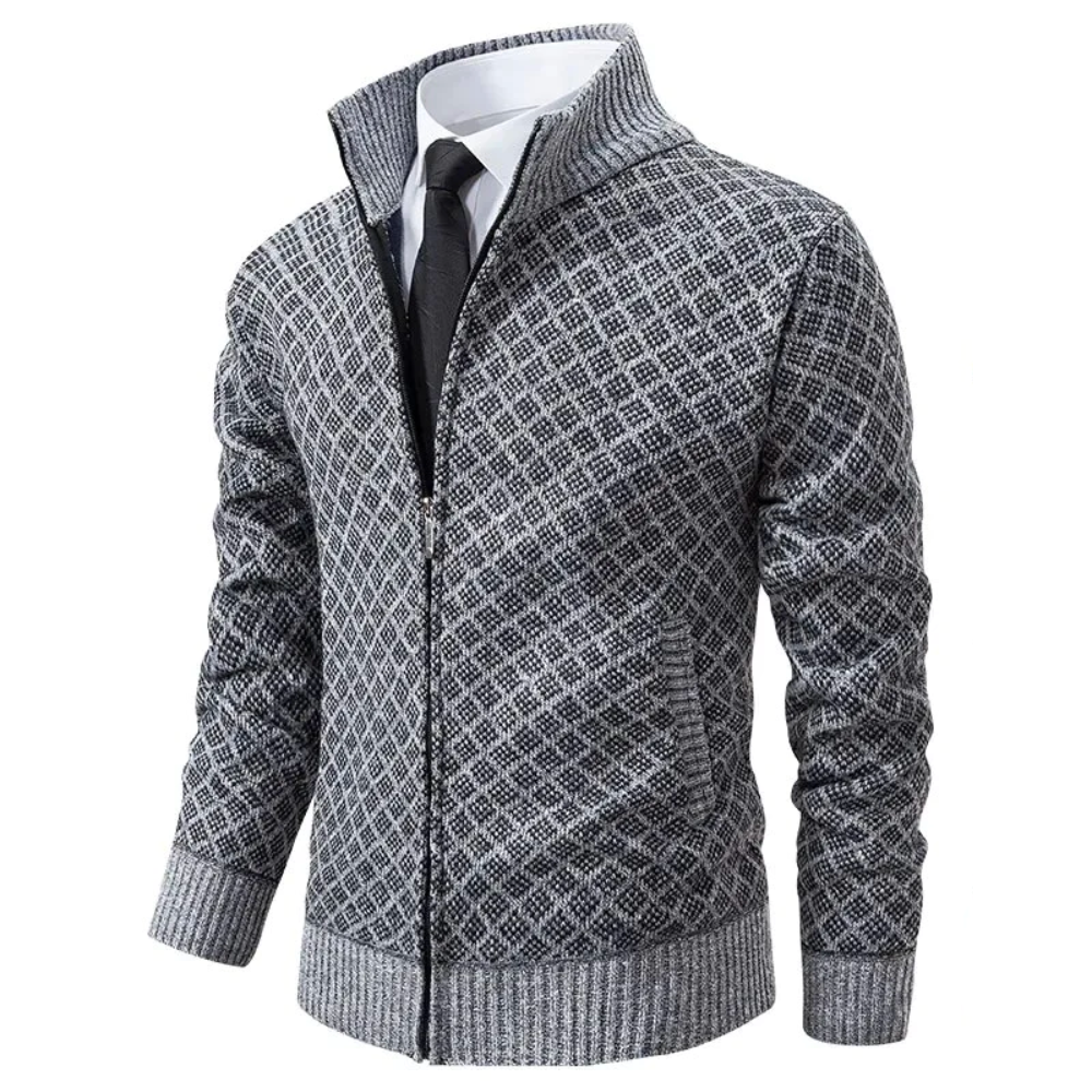 Premium Men's Cable Knit Sweater - OutfitLondon