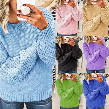 Classic Chic Ladies Crew Sweater