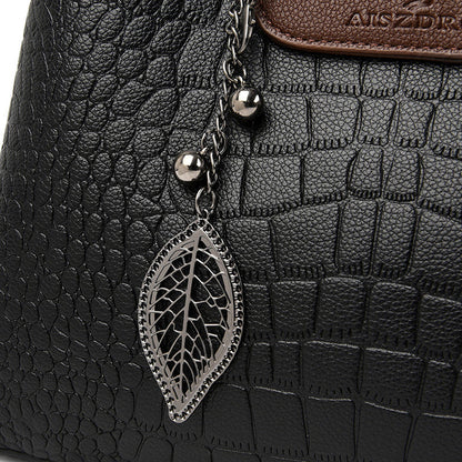 Premium Genuine Leather Tote Bag - Amara