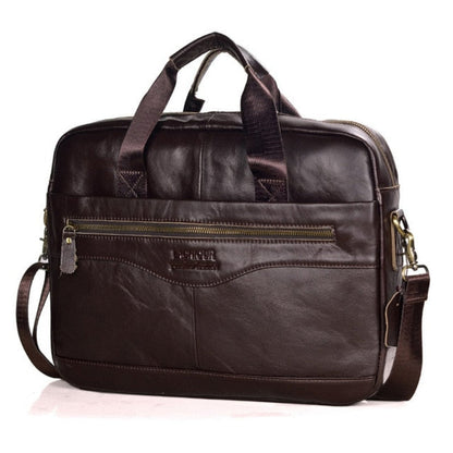 Premium Quality Leather Laptop Briefcase