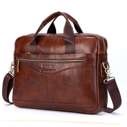 Premium Quality Leather Laptop Briefcase