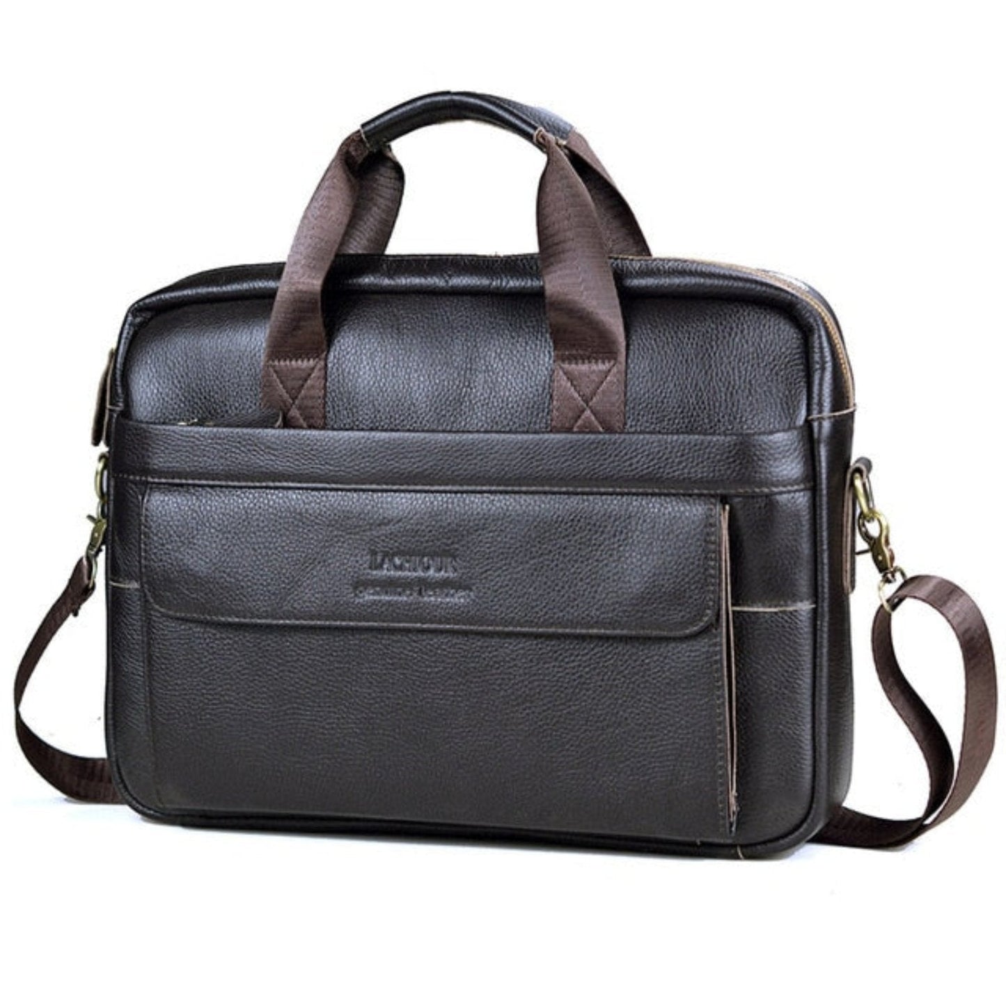 Premium Quality Leather Laptop Briefcase
