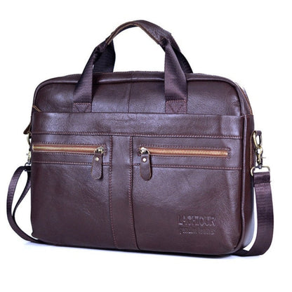 Premium Quality Leather Laptop Briefcase