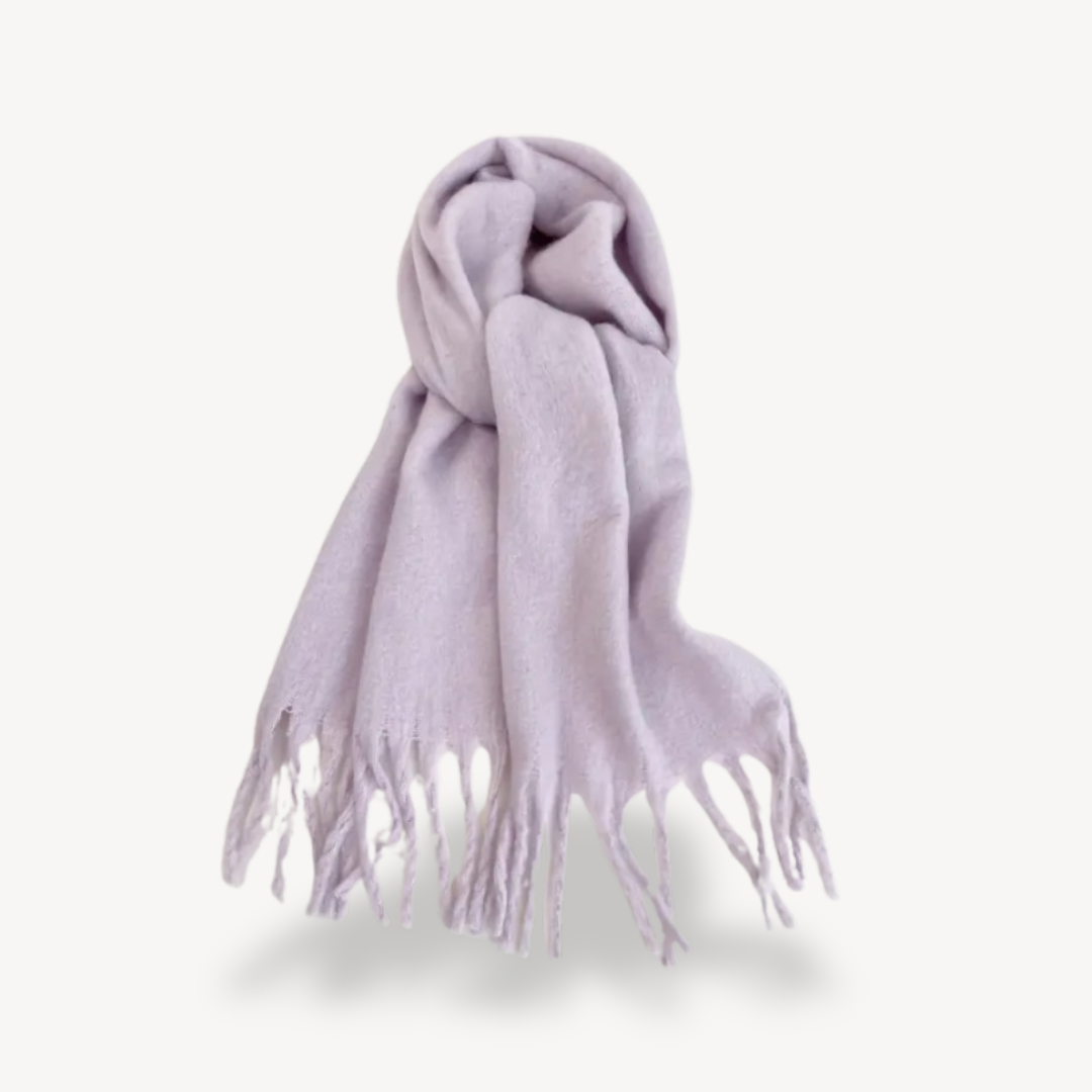 Plush Fuzzy Winter Scarf