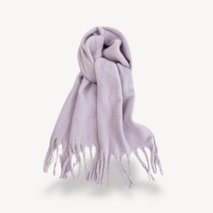 Plush Fuzzy Winter Scarf