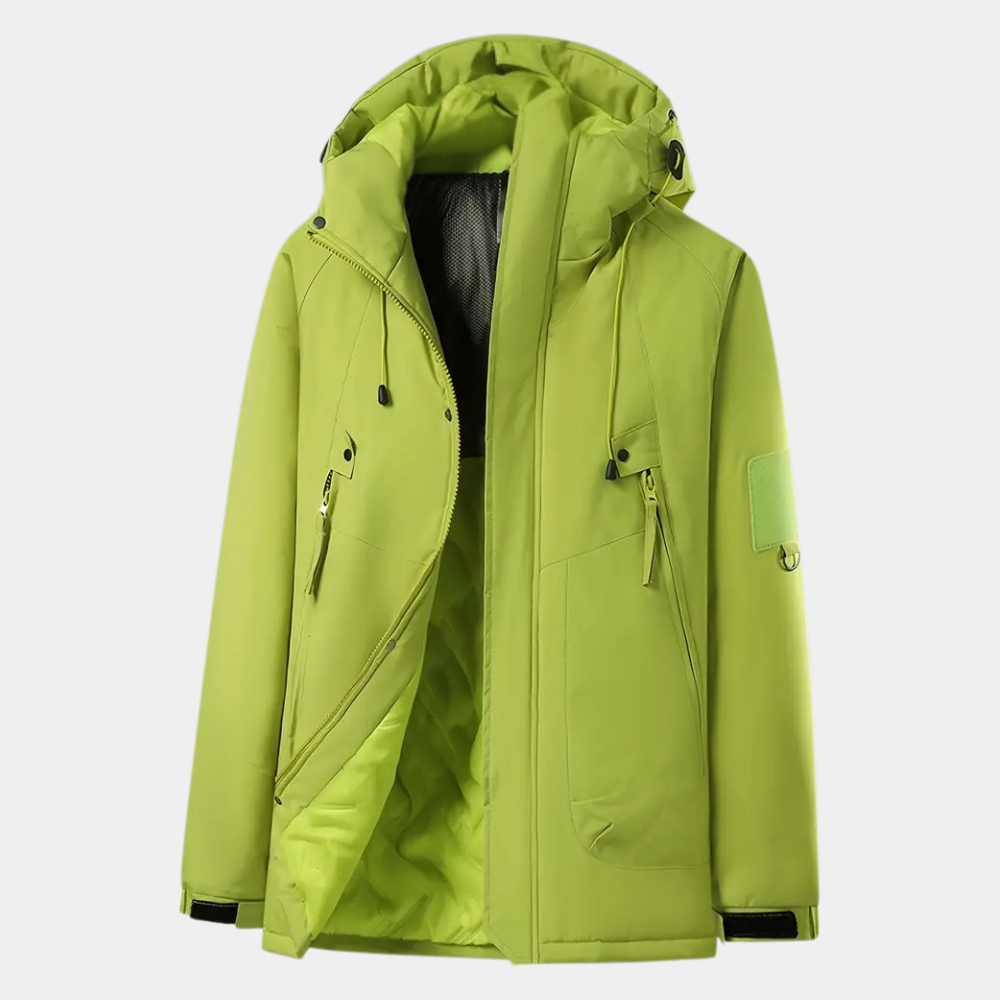 Warm Men's Winter Parka Jacket - OutfitLondon