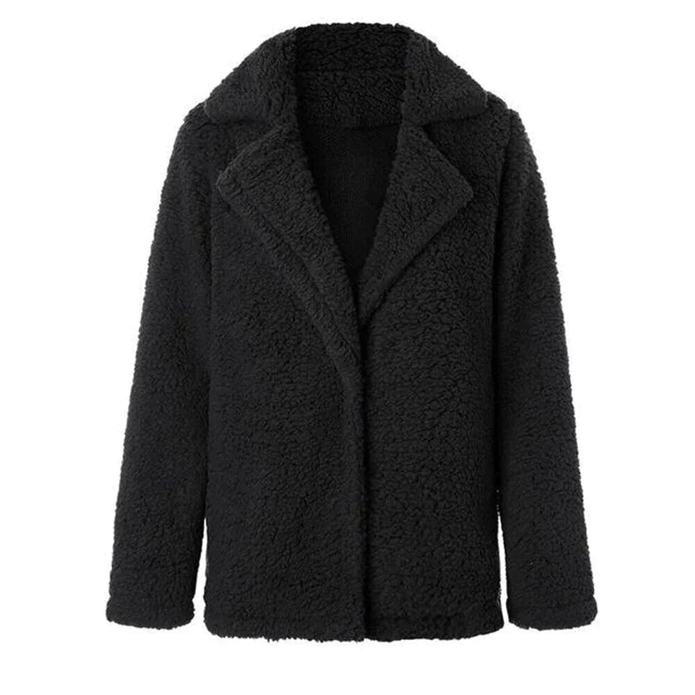 Warm Lightweight Women's Pink Fleece Jacket - OutfitLondon