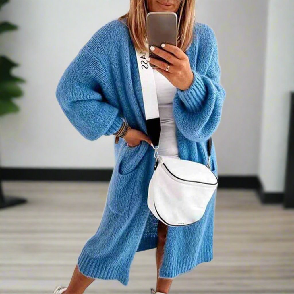 Soft Women's Warm Long Sleeve Winter Sweater - OutfitLondon