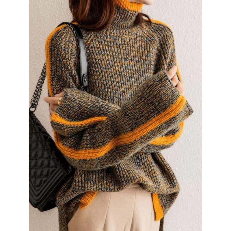 Comfortable Fit Crew Neck Sweater