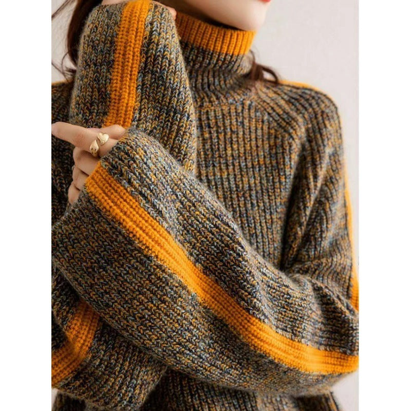 Comfortable Fit Crew Neck Sweater