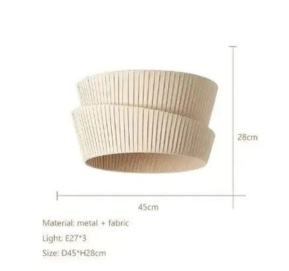 Beautiful Fabric Pendant Light
