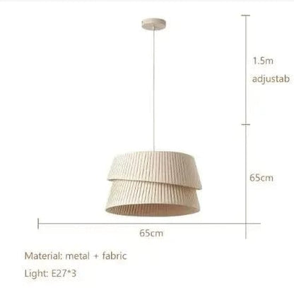 Beautiful Fabric Pendant Light