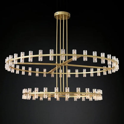 Elegant Glass Drop Pendant Lamp