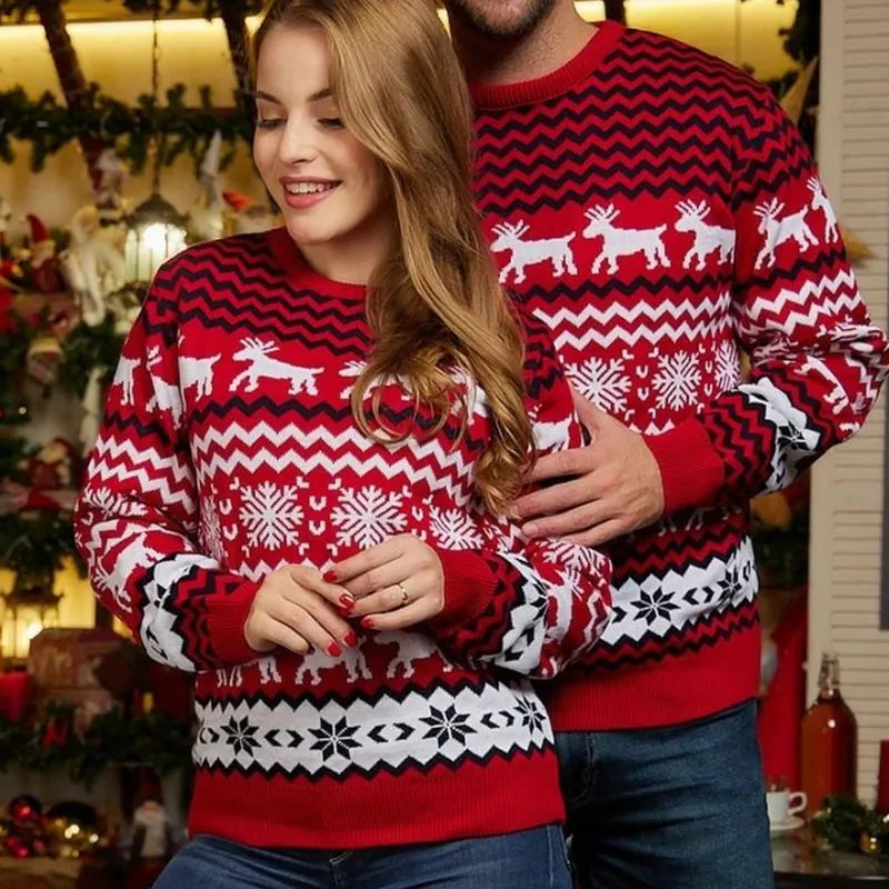 Fun Holiday Sweater Set for Couples - OutfitLondon