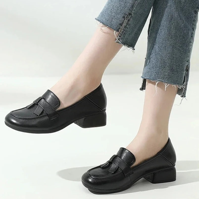 Cozy Women's Slip On Shoes - Cushioned Insoles, Wide Width