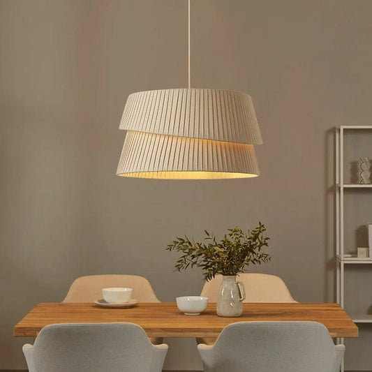Beautiful Fabric Pendant Light - OutfitLondon