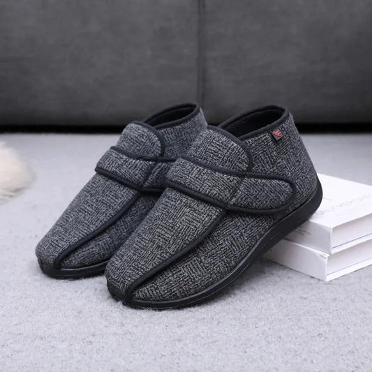 Cozy Insulated Boots - Wide Width, Soft Comfort Shoes - OutfitLondon