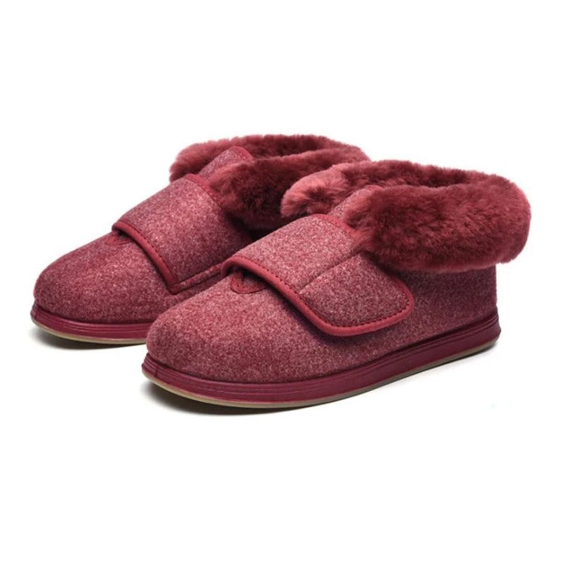 Comfortable Fit Cotton Sneakers - Extra Wide Feet