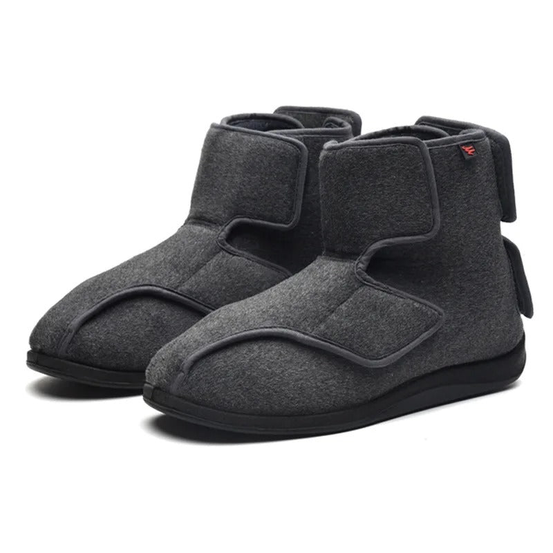 Comfortable Men's Diabetic Shoes - Adjustable Fit - OutfitLondon