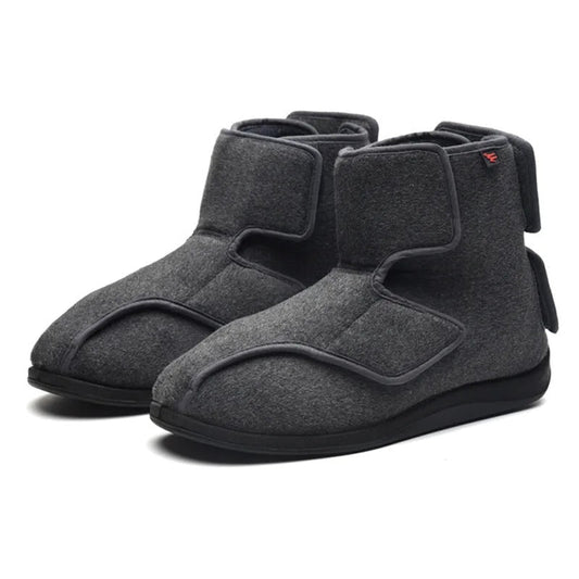 Comfortable Men's Diabetic Shoes - Adjustable Fit - OutfitLondon