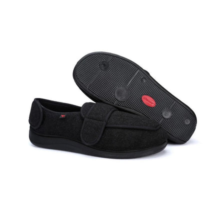 Soft Diabetic Slippers for Wide Feet - Adjustable Comfort