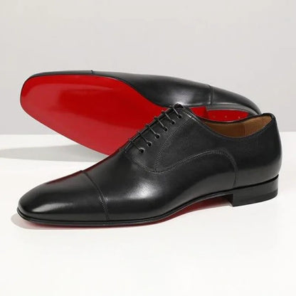 Men's Italian Leather Oxford Shoes