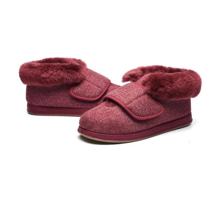 Comfortable Fit Cotton Sneakers - Extra Wide Feet