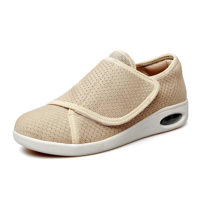 Comfortable Wide Fit Walking Shoes - Slip Resistant
