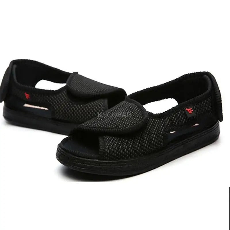 Comfortable Wide Fit Diabetic Sandals with Grip Soles