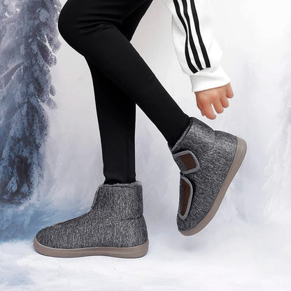 Warm Waterproof Snow Boots - Soft and Grip Soles