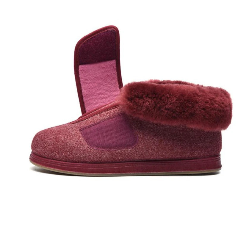 Comfortable Fit Cotton Sneakers - Extra Wide Feet