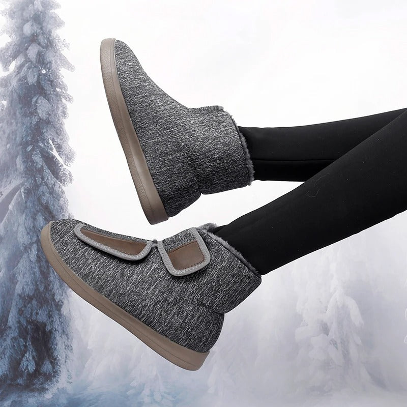 Warm Waterproof Snow Boots - Soft and Grip Soles