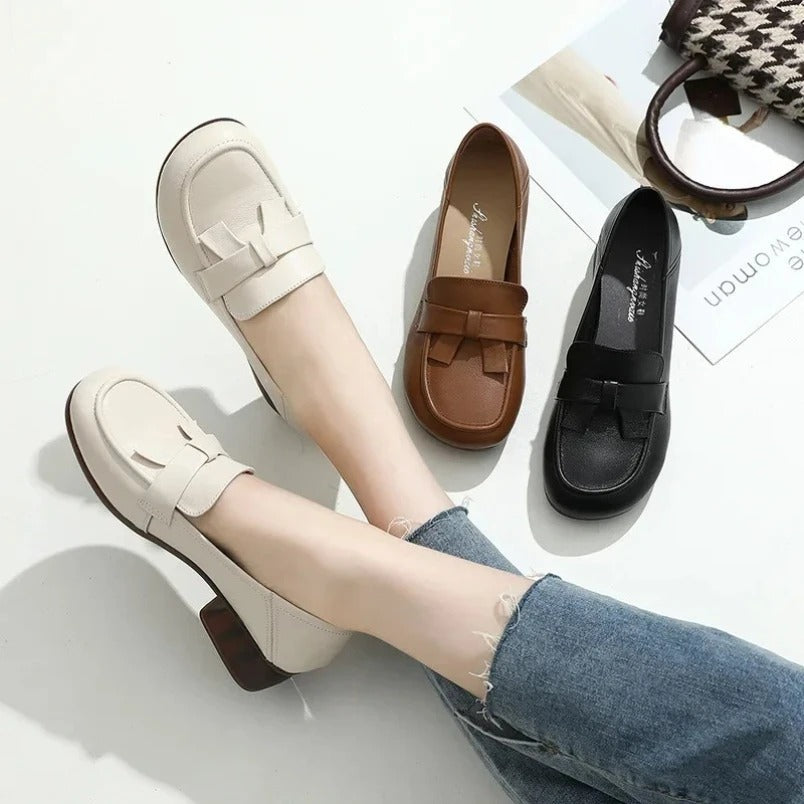 Cozy Women's Slip On Shoes - Cushioned Insoles, Wide Width