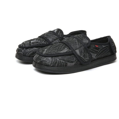 Soft Diabetic Slippers for Wide Feet - Adjustable Comfort