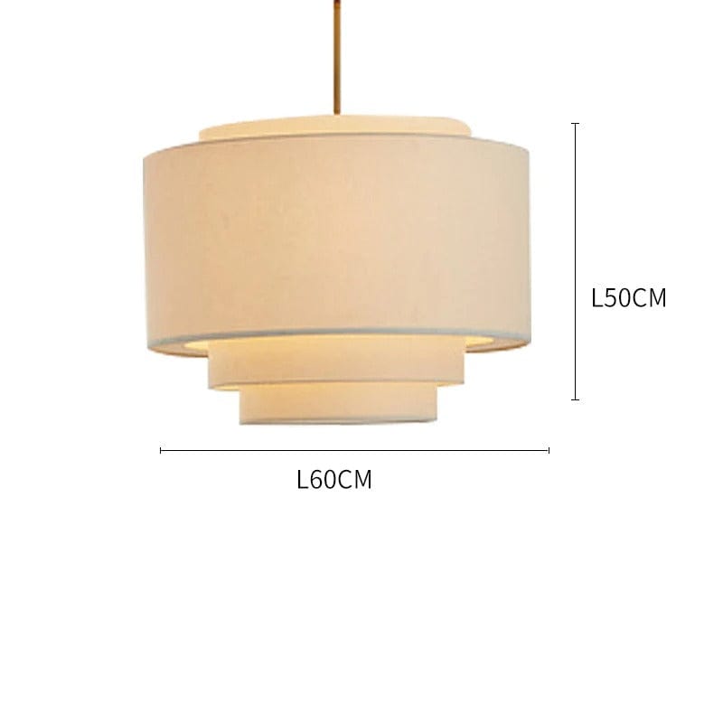 Beautiful Textile Pendant Lamp Shade
