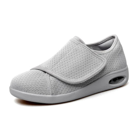 Comfortable Wide Fit Walking Shoes - Slip Resistant - OutfitLondon