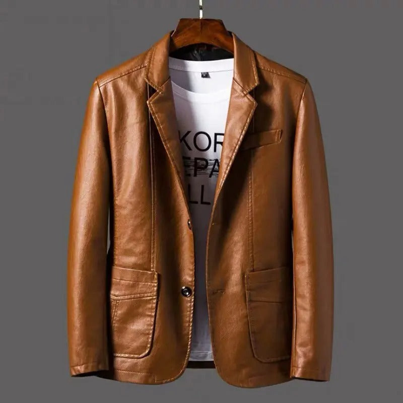 Stylish Genuine Leather Biker Jacket