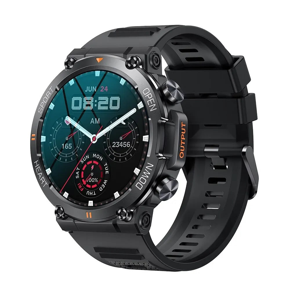 Tough Waterproof Fitness Smartwatch with Extended Battery - OutfitLondon