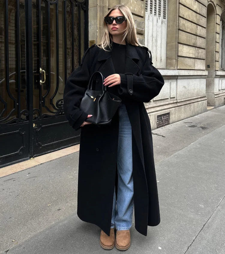 Classic Women's Waterproof Trench Coat - OutfitLondon