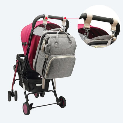 Practical Baby Changing Backpack with Portable Bed