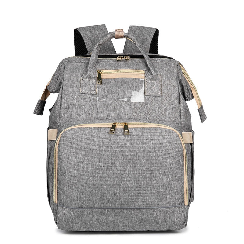 Practical Baby Changing Backpack with Portable Bed
