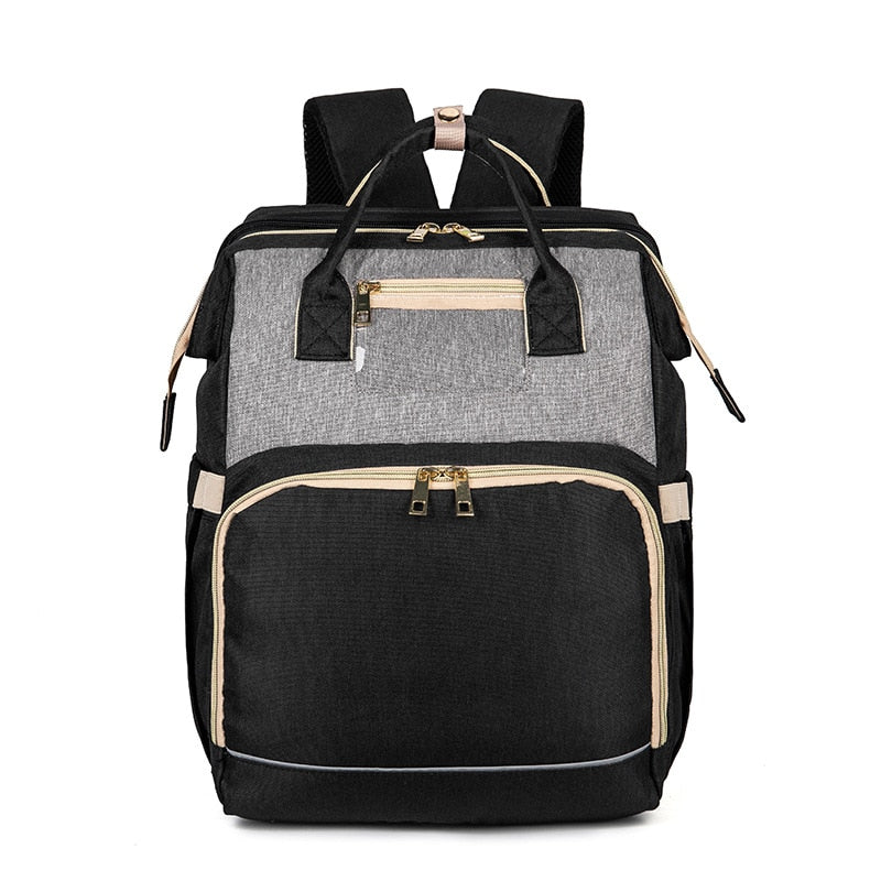 Practical Baby Changing Backpack with Portable Bed