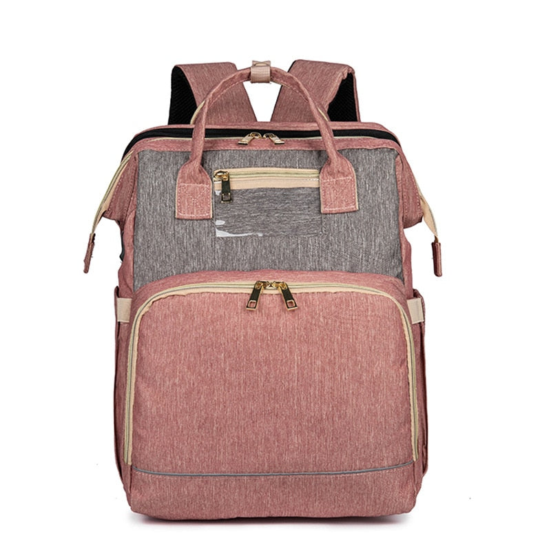 Practical Baby Changing Backpack with Portable Bed