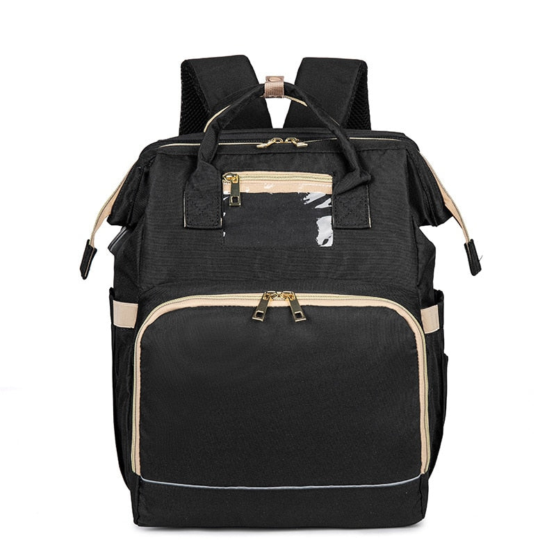 Practical Baby Changing Backpack with Portable Bed